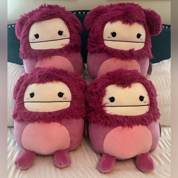 Squishmallows Other - Squishmallows 16” Nanette Big Foot Plush Stuffed Animal - NWT